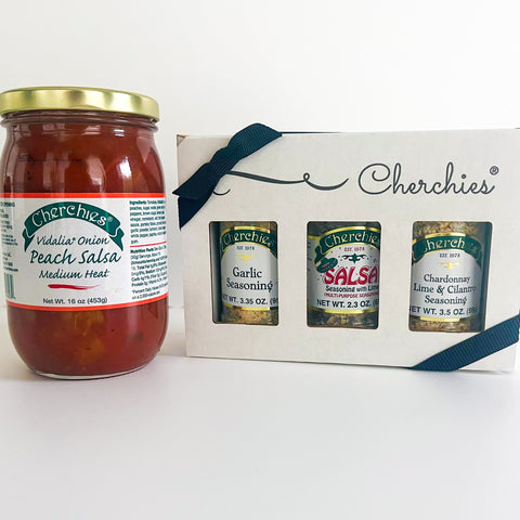 Cherchies Salsa and Fiesta Seasoning Gift Collection