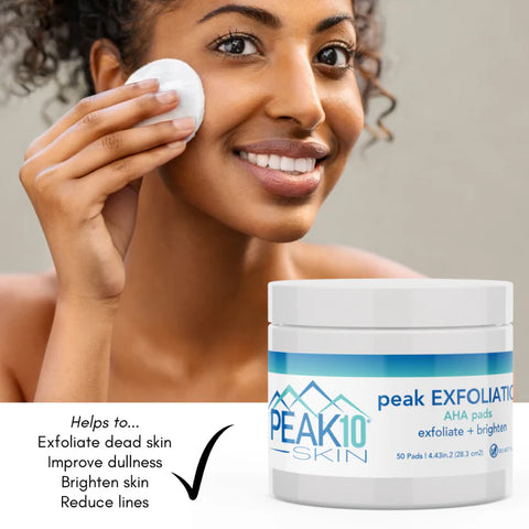 Peak 10 Skin EXFOLIATION Pads