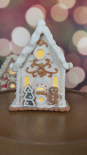Load and play video in Gallery viewer, Set of 2 Gingerbread Houses for Just Jill
