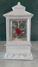 Load and play video in Gallery viewer, Winter Cardinal Glitter Lantern for Just Jill
