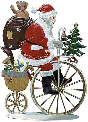 Peddling Santa Hand Painted German Pewter Figurine – Just Jill Shop