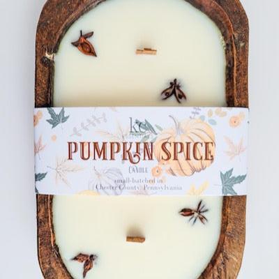 Just Jill Pumpkin Spice Dough Bowl Candle