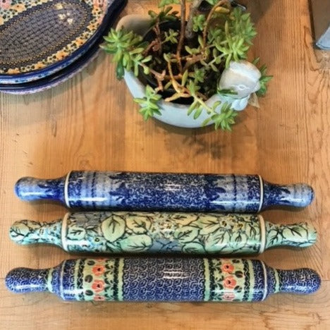 Polish Pottery Signature Pastry/Rolling Pin