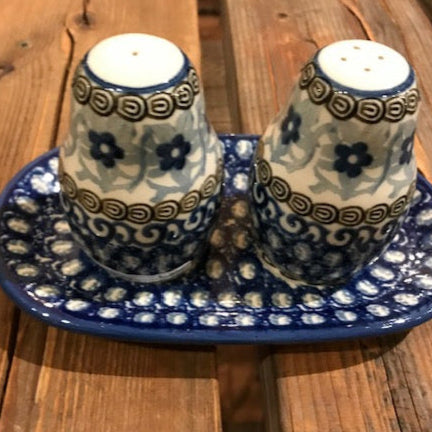 Polish Pottery Signature Salt and Pepper Shakers