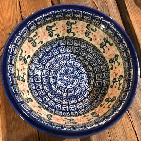 Polish Pottery Signature Medium Salad Bowl