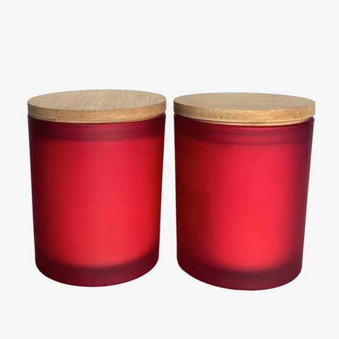 Just Jill Set of 2 Limited-Edition Red Home Fragrance Candles