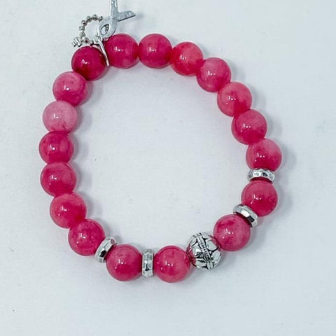 PowerBeads by jen Petites 2024 Breast Cancer Awareness Bracelet