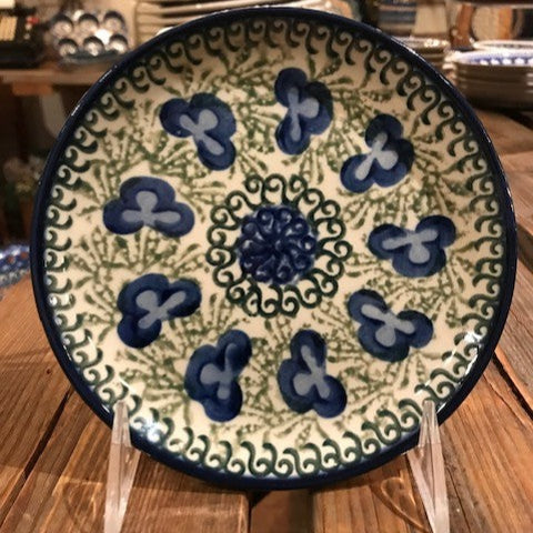 Polish Pottery Signature Bread and Butter Plates