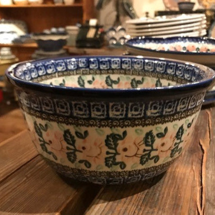 Polish Pottery Signature Medium Salad Bowl