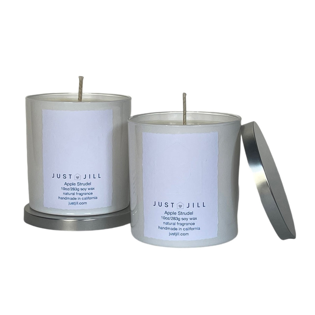 Just Jill Apple Strudel Scented Candle (set of 2)