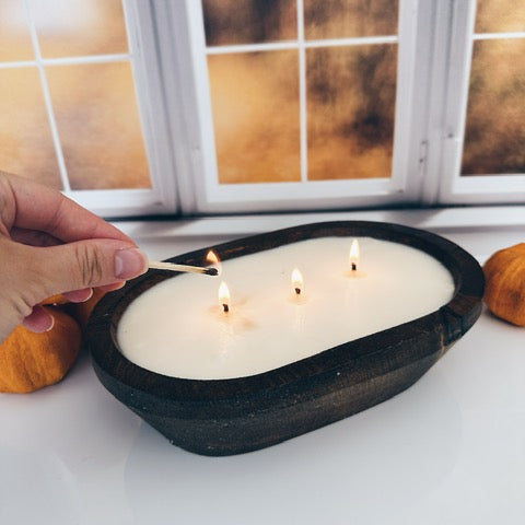 Just Jill Pumpkin Spice Dough Bowl Candle
