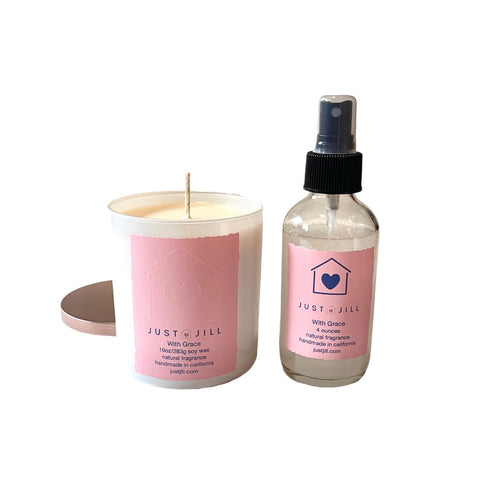 Just Jill "With Grace" Candle and Room Spray