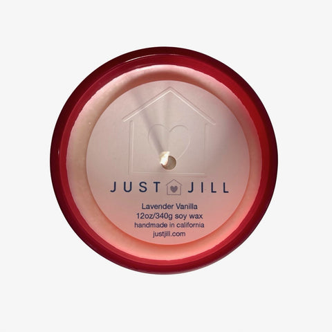 Just Jill Scented Lavender Vanilla Candle Limited Edition