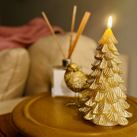 Christmas Tree Flameless Candle for Just Jill