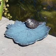 Load image into Gallery viewer, Indoor/Outdoor Bird on Leaf for Just Jill
