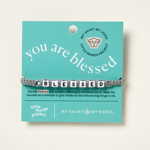 Little Words Project and My Saint My Hero Blessed Bracelet