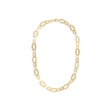 Load image into Gallery viewer, Bellissimo Bronzo Satin Flat Link Necklace
