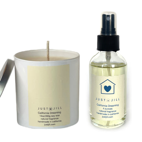 Just Jill Candle and Room Spray Duo-California Dreaming