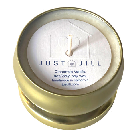 Just Jill Set of 3 Limited Edition Fall Scented Candle Tins