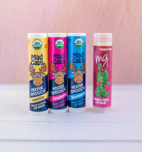 Mad Gab's Lip Balm Try-Me Variety 4-Pack