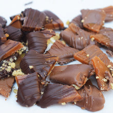 Load image into Gallery viewer, Pieces of Scamps  Milk Chocolate Toffee and Dark Chocolate Toffee 

