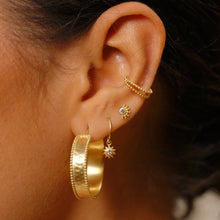 Load image into Gallery viewer, Satya Bold Spirit Gold Hoop Earrings
