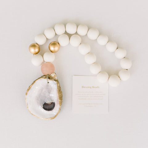 Grit and Grace Studio Shell Blessing Beads