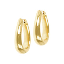 Load image into Gallery viewer, Louis Dell&#39;Olio Bronze Electroform Hoop Earrings
