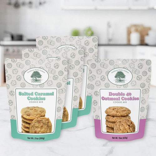 Southern Roots Sisters Gourmet Cookie Salted Caramel Cookie Mix 4-pack