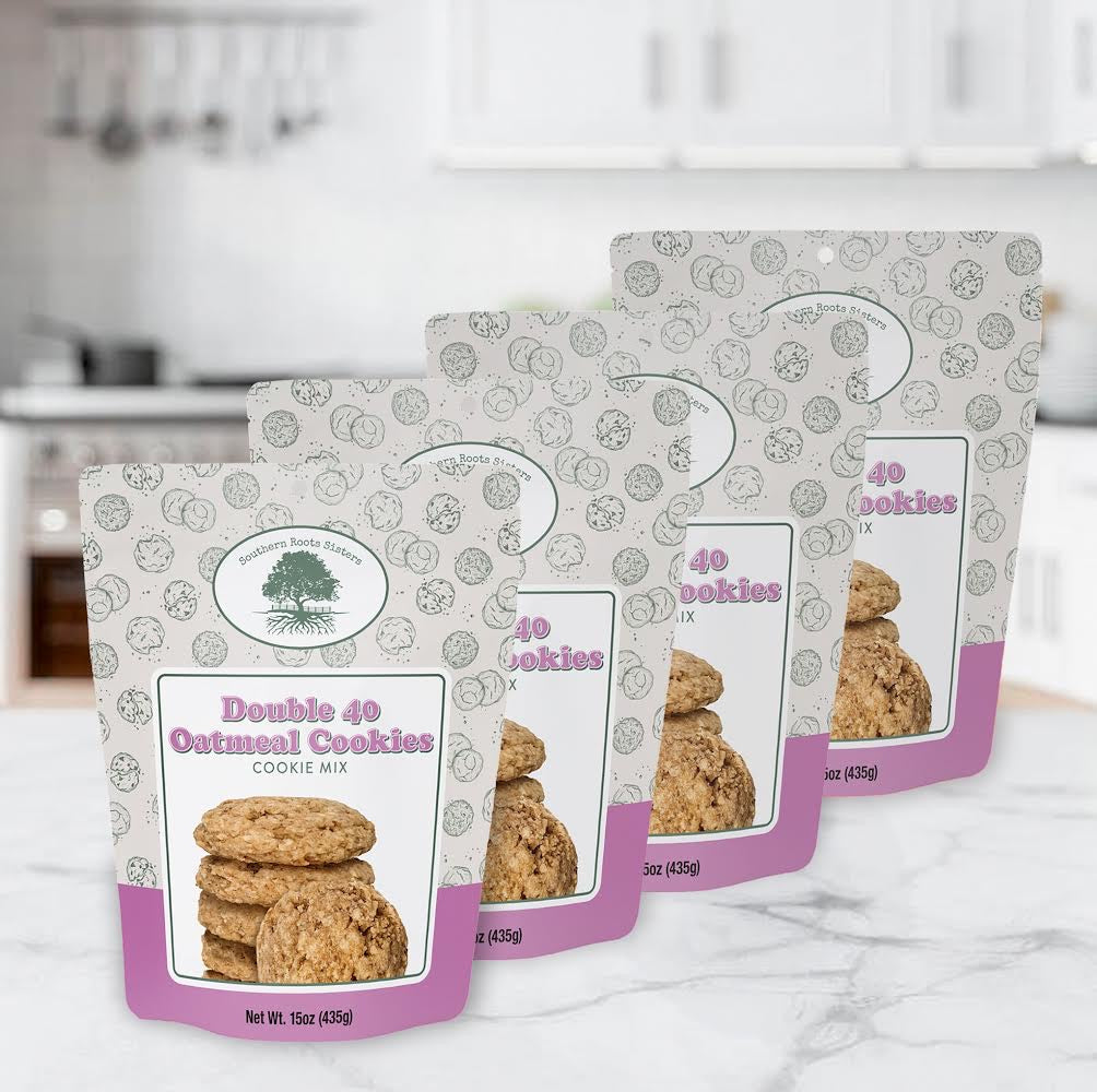 Double 40 Oatmeal Cookie Mix – Southern Roots Sisters LLC