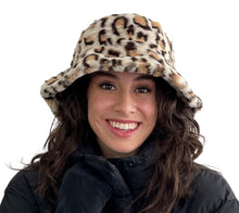Load image into Gallery viewer, Sprigs Reversible Faux Fur Sherpa Hat and Texting Gloves
