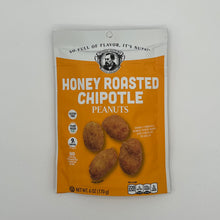 Load image into Gallery viewer, Pear&#39;s Snacks Gluten-Free Honey Roasted Chipotle Peanuts Individual Packaging
