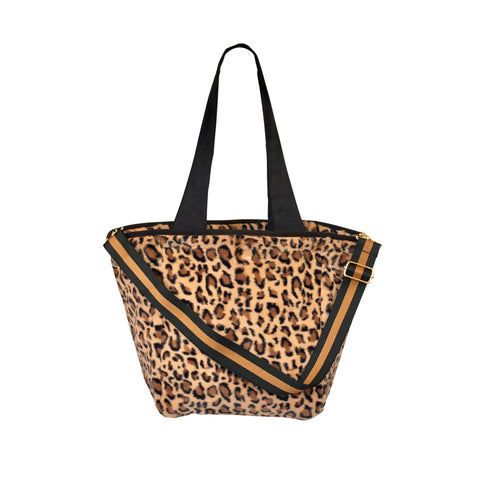 Sprigs Faux Fur Slouch Tote w/ Removeable Crossbody Strap