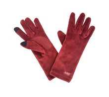 Load image into Gallery viewer, Sprigs Faux Fur Scarf with Velvet Perfect Fit Texting Gloves
