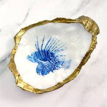 Load image into Gallery viewer, Grit and Grace Gilded Seascape Collection Oyster Shell Dishes
