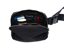 Load image into Gallery viewer, WanderFull Black HydroBeltbag with Removable Hydration Holster
