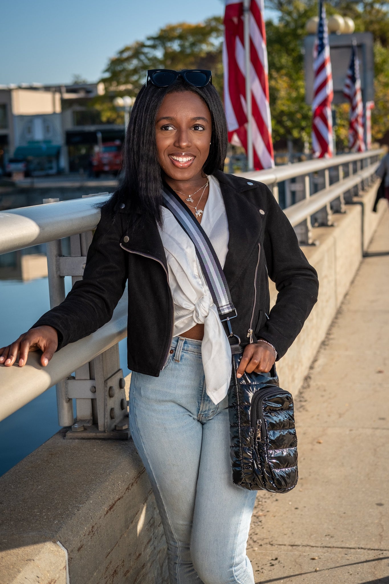 Patent Crossbody Bag