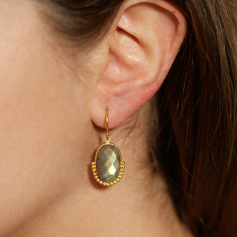 Satya "Illuminated Truth" Labradorite Earrings