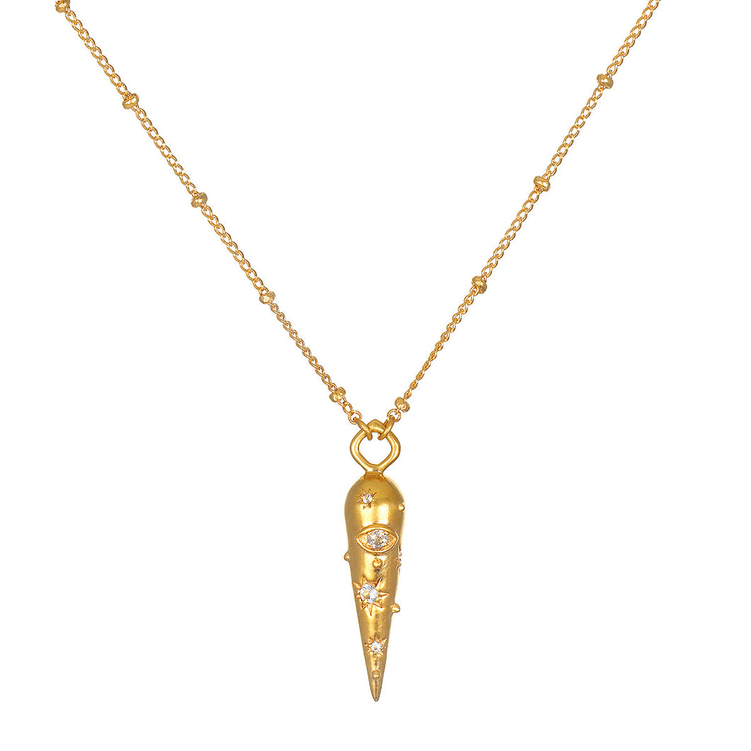 Satya Protected Spirit Pendulum Necklace