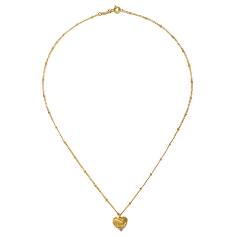 Satya Spirit of Love Gold Heart Necklace