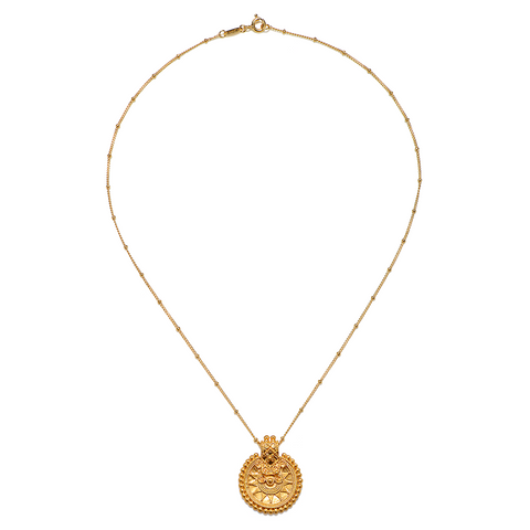 Satya Gold Mandala Necklace