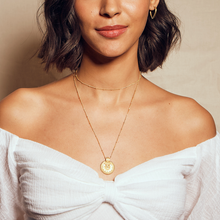 Load image into Gallery viewer, Gold Mandala Necklace - Satya Online
