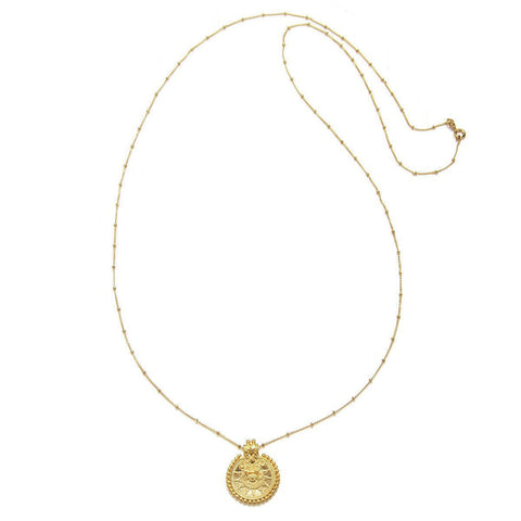 Satya Gold Mandala Necklace