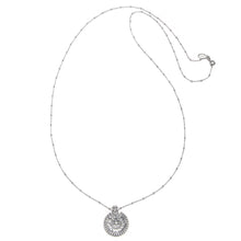 Load image into Gallery viewer, Silver Mandala Necklace - Satya Online
