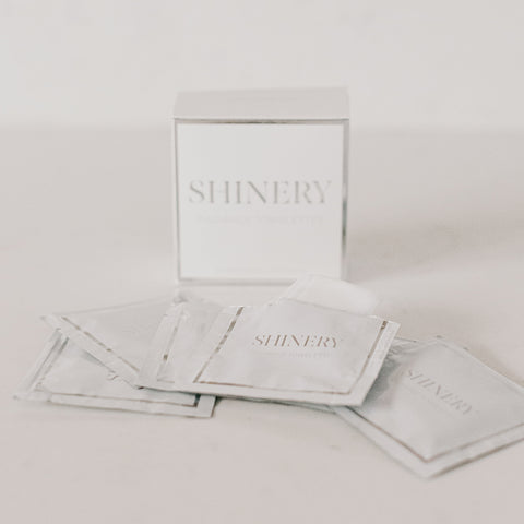 Shinery Set of 2 Radiance Towelettes-Luxury Jewelry Wipes