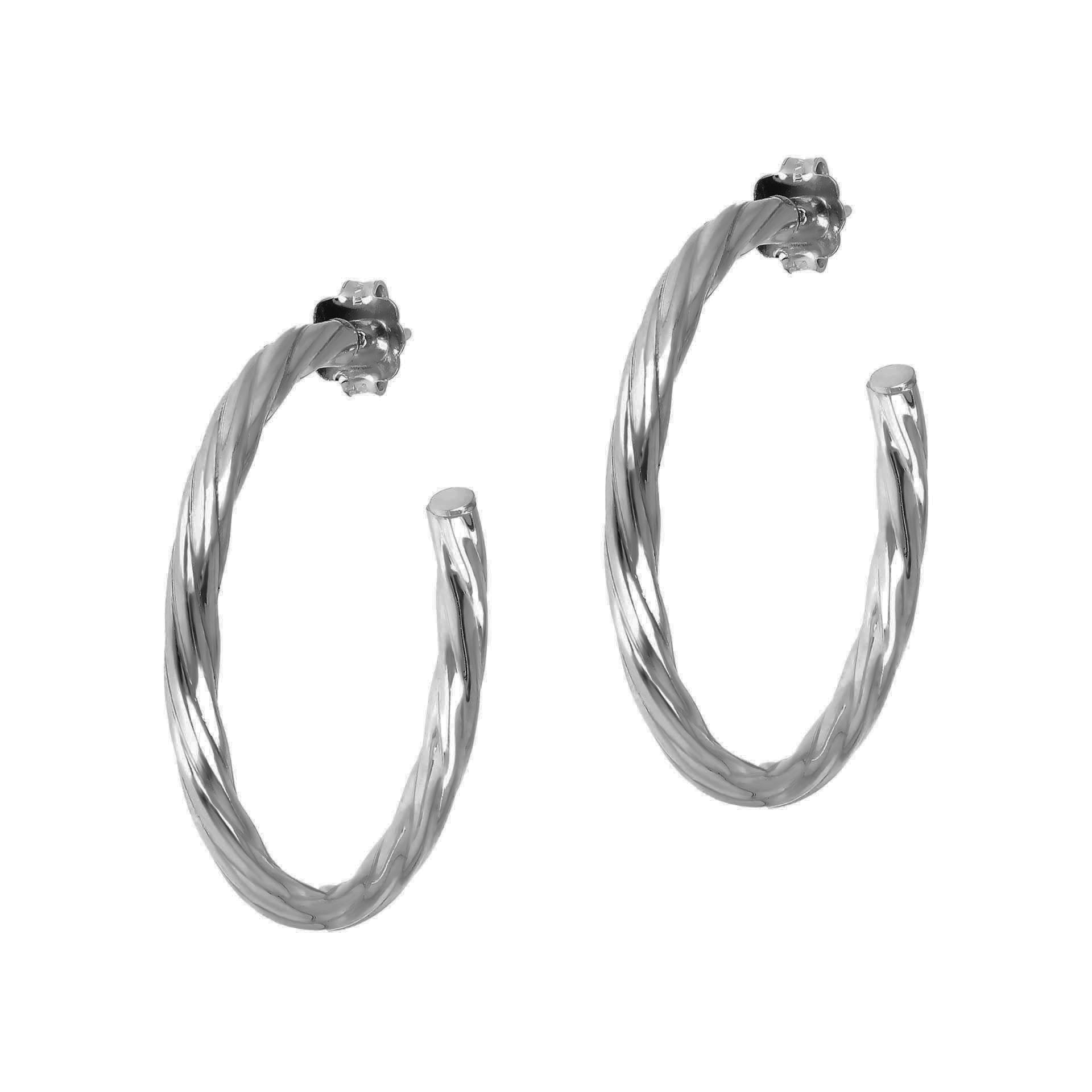 Buy Sterling Silver Hoop Earrings, Silver Big Hoop Earrings, Minimalist  Earrings, Ring Earrings, Big Ring Earrings, Big Circle Earrings, Silver  Online in India - Etsy
