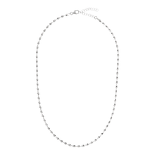 Load image into Gallery viewer, Italian Sterling Silver 24&quot; Confetti Necklace
