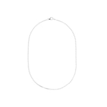 Load image into Gallery viewer, Italian Sterling Silver 16&quot; Petite Rolo Chain Necklace
