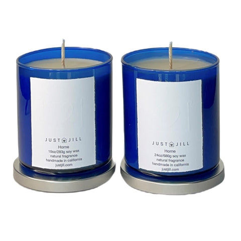 Just Jill Scented Candles Blue Signature "Home" Fragrance (2-pack)