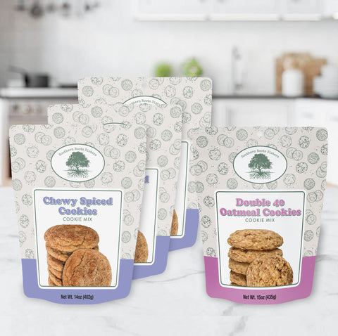 Southern Roots Sisters Gourmet Chewy Spiced Cookies (3 pack) w/ Bonus Pack